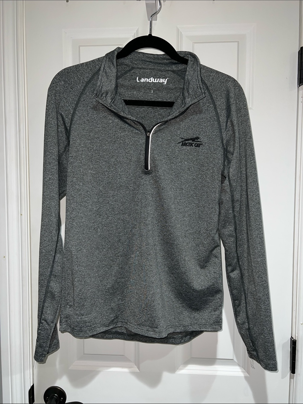 Landway Grey Quarter-Zip Pullover